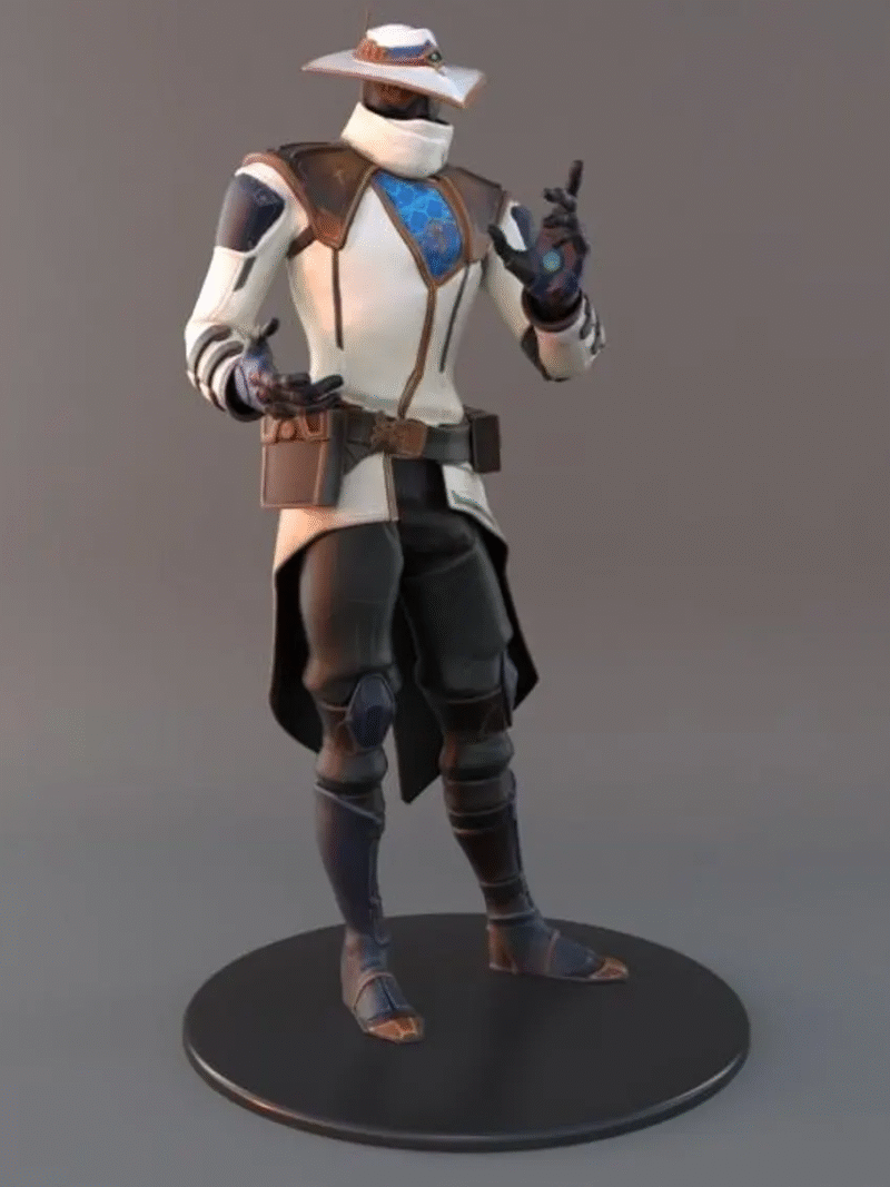 Cypher Hand Painted Figure