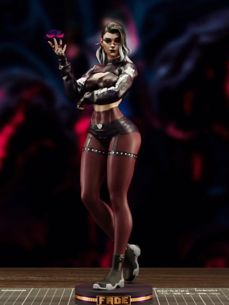 Fade Hand Painted Figure